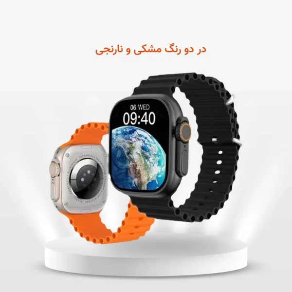ساعت هوشمند 49 میلی متر مدل Racher با بند سیلیکونی - تصویر 6